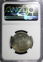 Austria Franz I Silver 1825 A 20 Kreuzer  NGC MS63 1 GRADED HIGHEST KM# 2144 (0)