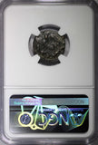 ROMAN Claudius II AD 268-270 BI Double-Denarius Posthumous Issue / Eagle NGC (3)