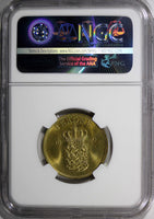 Denmark Frederik IX 1959 CS 1 Krone NGC MS65 BETTER DATE Mint-243,00 KM837.2 (5)