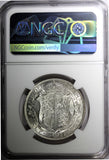 Great Britain George V Silver 1922 1/2 Crown NGC MS62 32.3 mm KM# 818.1a (9)