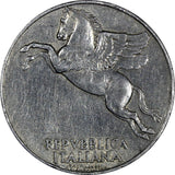 Italy Aluminium 1948 R 10 Lire Pegasus  KM# 90 (20 364)