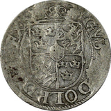 Livonia Gustav II Adolf (1621-1632) Silver 1623 1/24 Thaler KM# 10 (20 407)