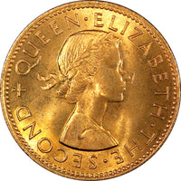 New Zealand Elizabeth II 1964 1/2 Penny UNC/BU KM# 23.2 RANDOM PICK (1 Coin) (4)