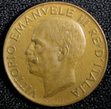 Italy Vittorio Emanuele III Bronze 1920 5 Centesimi KM# 59 (23 724)