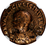 ROMAN Licinius II as CAESAR AD 317-324 BI NUMMUS /JUPITER NGC (154)