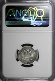 Austria Ferdinand I Silver 1840 C 5 Kreuzer Prague Mint NGC MS64 KM# 2196 (003)