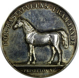 SWEDEN Silver Medal GUSTAV V 1930 Reward for Horse Breeding (43mm) C/S Edge (62)