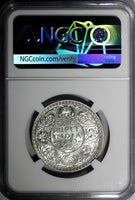 India-British George VI Silver 1940 (B) Rupee NGC MS62 Mint Luster KM# 556 (055)