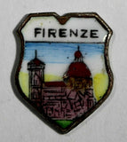 ITALY FIRENZE,FLORENCE  Duomo Florence Church vintage pin, badge (18 387)