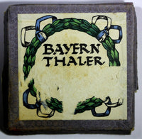 Bavarian Patriotic Lithographs "Bayern Thaler 1914/1916" in the original box./55