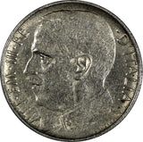 Italy Vittorio Emanuele III 1925 R 50 Centesimi Reeded Edge SCARCE KM#61.2 (347)