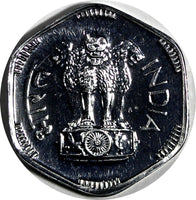 India-Republic Aluminum PROOF 1970 B 3 Paise  Mumbai Mint KM# 14.2