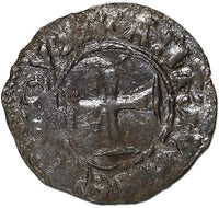 Venice Silver Antonio Venier (1382-1400) 1 Tornesello Toned Paol# 7 (13 505)