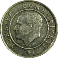 Turkey Mustafa Kemal Atatürk Copper-Nickel 2010 25 Kurus KM# 1242 (18 046)