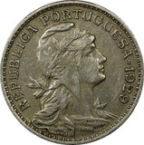 Portugal Copper-Nickel 1929 50 Centavos KM# 577 (10 829)