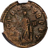 ROMAN.Gallienus AD 253-268  BI Double-Denarius / Rev. Securitas  NGC (004)