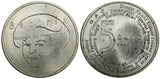 Netherlands Silver 2004 5 Euro - Beatrix European Union Members KM# 252 29mm (7)