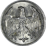 Germany - Weimar Republic Aluminum 1922-A 3 Mark aUNC Condition KM# 28 (10 736)