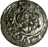 LIVONIA Riga CARL XI of Sweden (1660-1697)Silver 1661 Solidus  KM#55 (15 244)
