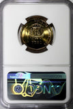 Dominican Republic 2008 1 Peso NGC MS67 Juan Pablo Duarte TOP GRADED KM#80.2(4)