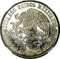 Mexico ESTADOS UNIDOS MEXICANOS Silver 1978 Mo 100 Pesos NGC MS66 KM# 483.2 (6)