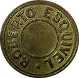 COSTA RICA TOKEN ROBERTO ESQUIVEL CARAZO - OROSI, aUNC Condition 25,5mm
