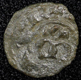 SICILY Italian states Manfred (1258-1266) Billon 1 Denaro 0.38g.Spahr-178 (122)