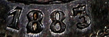 Mexico SECOND REP. Silver 1883/2 Mo M 10 Centavos OVERDATE UNC  KM# 403.7