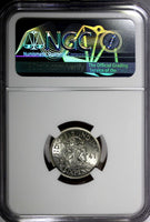 GREAT BRITAIN George VI Silver 1941 6 Pence NGC AU58  KM# 852 (213)