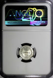 Finland Nicholas II Silver 1915 S 25 Pennia NGC MS64 WWI GEM BU KM #6.2 (022)