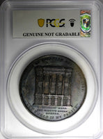 GREAT BRITAIN 1839 Silver Medal Centenary of Wesleyan Methodism PCGS AU 123 gram