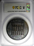 GREAT BRITAIN 1839 Silver Medal Centenary of Wesleyan Methodism PCGS AU 123 gram