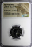 ROMAN.Gallienus AD 253-268  BI Double-Denarius / Fides Trust Goddes Cult NGC (1)