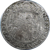 Poland Johann Casimir AR 1668 TLB 18 Groszy,Tympf Last Date Type KM# A94 (8903)