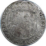 Poland Johann Casimir AR 1668 TLB 18 Groszy,Tympf Last Date Type KM# A94 (8903)