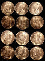 GREAT BRITAIN Elizabeth II 1967 1/2 Penny KM# 896 RANDOM PICK (1 Coin)