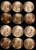 GREAT BRITAIN Elizabeth II 1967 1/2 Penny KM# 896 RANDOM PICK (1 Coin)