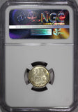Denmark .Christian X Silver 1913 VBP GJ 25 Ore NGC MS64 KM# 815.1 (145)