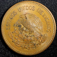 Mexico ESTADOS UNIDOS MEXICANOS Bronze 1954 20 Centavos UNC KM# 439 (23 889)