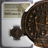 Roman Maximian,AD286-310 AE Post-Ref.Radiate / Victory From Jupiter NGC (042)