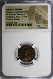 ROMAN Licinius II AS CAESAR AD 317-324 BILLON REDUCED NUMMUS /JUPITER NGC (058)