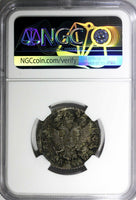 RUSSIA Elizabeth Silver 1752 MMA IW Polupoltinnik 1/4 Ruble NGC XF40 RARE C# 17a