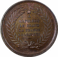 FRANCE Bronze 1833 Medal Re-installation of Napoleon´s Statue UNC Sch-1592 (277)