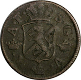 SWEDEN Adolf Frederick 1759 2 Ore,S.M Low Mintage:352,000 SCARCE KM#461(15 061)