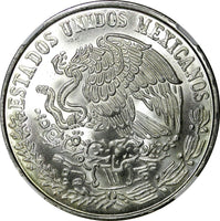 Mexico ESTADOS UNIDOS MEXICANOS Silver 1978 Mo 100 Pesos NGC MS65 KM# 483.2 (6)