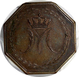 GERMAN BAVARIA Bronze MEDAL PIEFORT King Maximilian I  PCGS MS63 Witt2545 (962)
