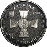 UKRAINE 2020 10 Hryven Air Force of Ukraine 30mm GEM BU RANDOM PICK (1 Coin)