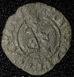 SICILY Italian states Charles I of Anjou (1266-1282) Billon 1 Denaro  (22 597)