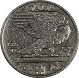 Italy Vittorio Emanuele III 1936 R 50 Centesimi SCARCE VF/XF KM# 76 (8)