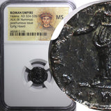Roman HELENA AD 324-328/30 AE4 BI Nummus NGC MS /GODDESS PAX (196)